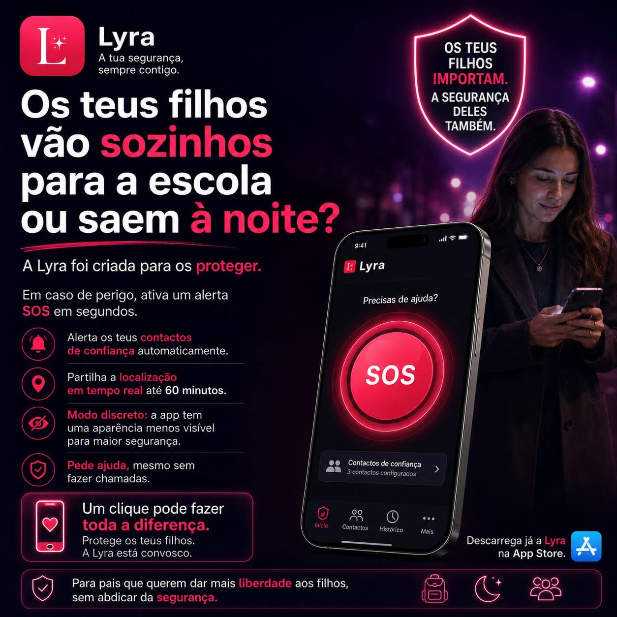 Campanha da Lyra para pais e idosos